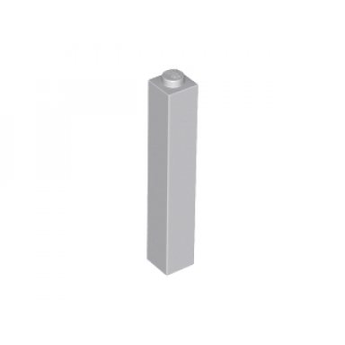 light bluish gray brick 1 x 1 x 5 - solid stud