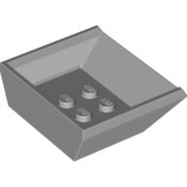 light bluish gray vehicle tipper bed small