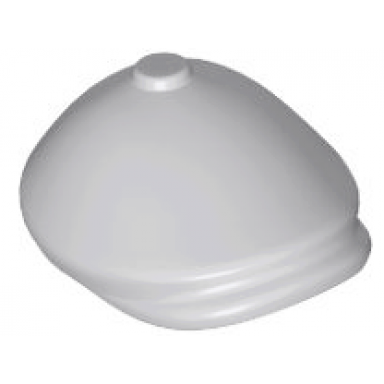 light bluish gray minifigure headgear hat flat cap