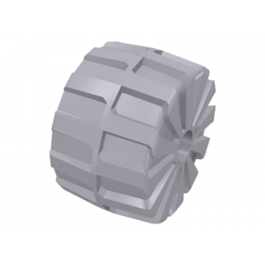 light bluish gray wheel hard plastic giant 71mm d x 47mm