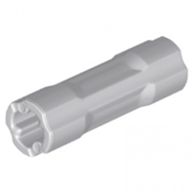 light bluish gray technic axle connector 3l