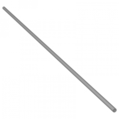 light bluish gray hose pneumatic 4mm d v2 precut 48l 38.4cm
