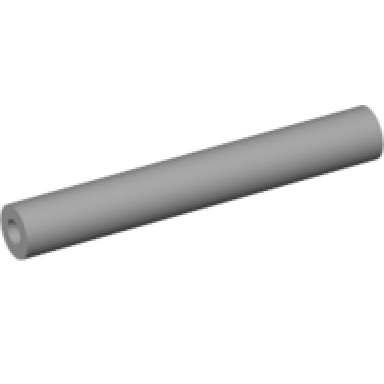 light bluish gray hose pneumatic 4mm d v2 precut 4l 3.2cm