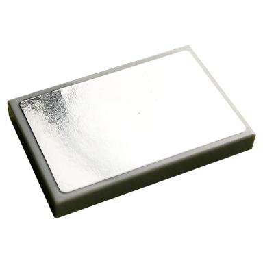 light bluish gray tile 2 x 3 with mirror pattern sticker - set 10291