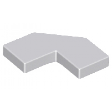 light bluish gray tile modified facet 2 x 2