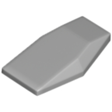 light bluish gray large figure armor plate small