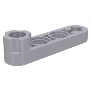 light bluish gray technic liftarm modified stud connector thin 1 x 4
