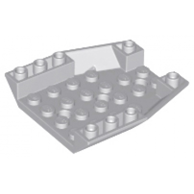 light bluish gray wedge 6 x 6 triple inverted