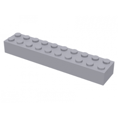 light bluish gray brick 2 x 10