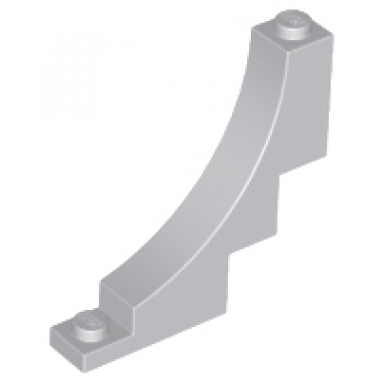 light bluish gray arch 1 x 5 x 4 inverted