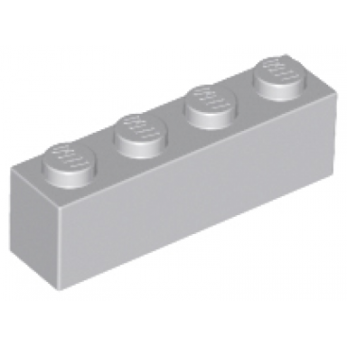 light bluish gray brick 1 x 4