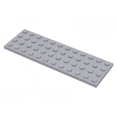 light bluish gray plate 4 x 12
