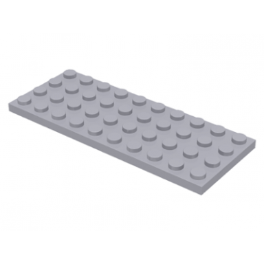 light bluish gray plate 4 x 10