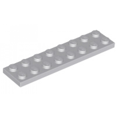 light bluish gray plate 2 x 8