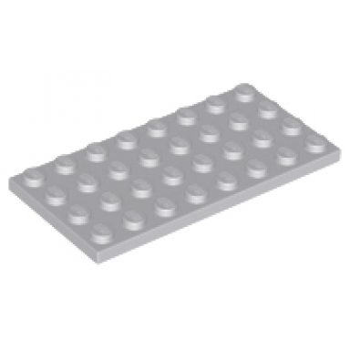 light bluish gray plate 4 x 8