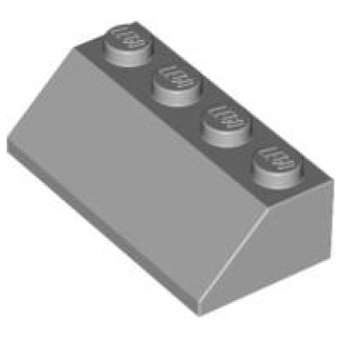 light bluish gray slope 45 2 x 4