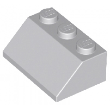 light bluish gray slope 45 2 x 3