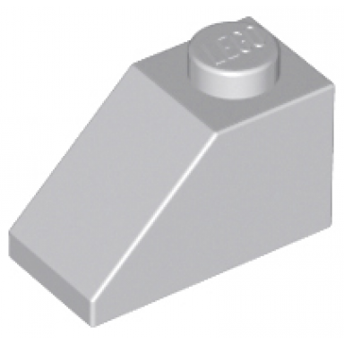 light bluish gray slope 45 2 x 1