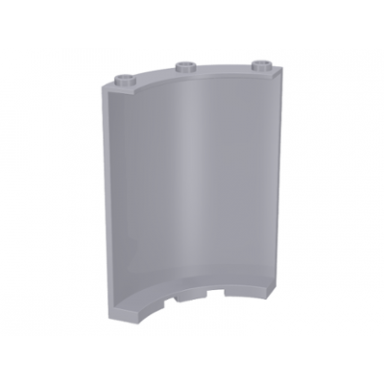 light bluish gray cylinder quarter 4 x 4 x 6