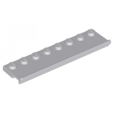 light bluish gray plate modified 2 x 8 with door rail