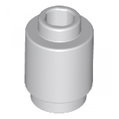light bluish gray brick round 1 x 1