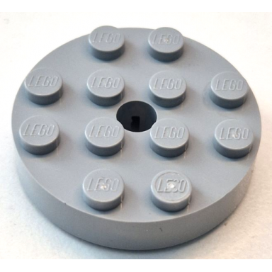 light bluish gray turntable 4 x 4 top locking