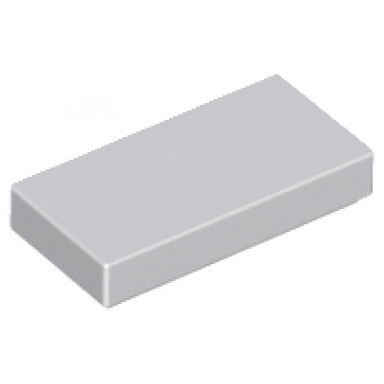 light bluish gray tile 1 x 2