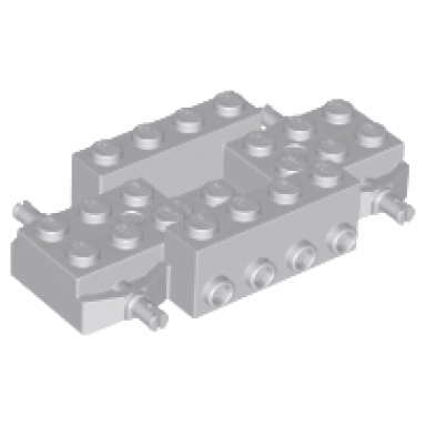 light bluish gray vehicle base 4 x 8 x 1 1 3