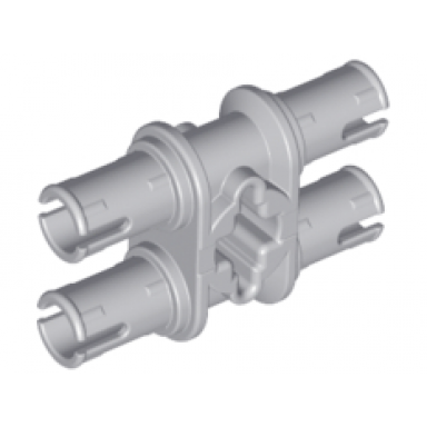 light bluish gray technic pin double with axle hole