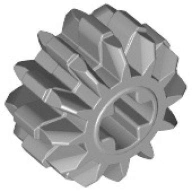 light bluish gray technic gear 12 tooth double bevel