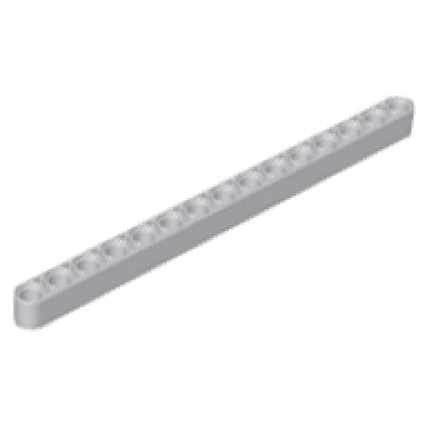 light bluish gray technic liftarm thick 1 x 15