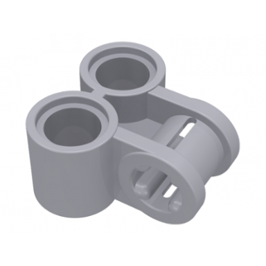 light bluish gray technic axle and pin connector perpendicular double