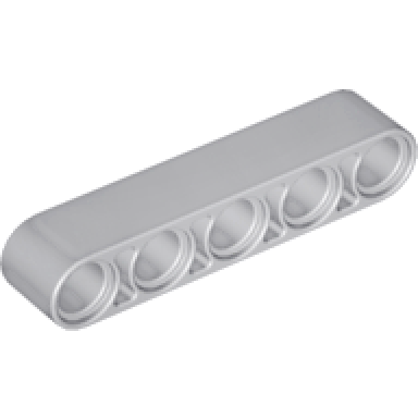 light bluish gray technic liftarm thick 1 x 5