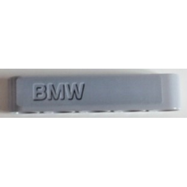 light bluish gray technic liftarm thick 1 x 5 with bmw pattern model right side sticker - set 42063