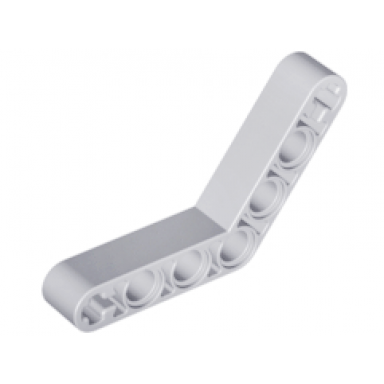 light bluish gray technic liftarm modified bent thick 1 x 7 4 - 4
