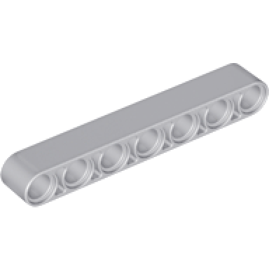 light bluish gray technic liftarm thick 1 x 7