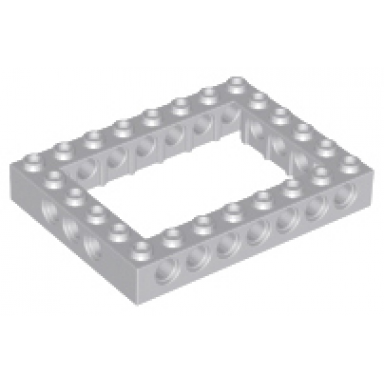 light bluish gray technic brick 6 x 8 open center