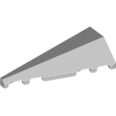 light bluish gray wedge 5 x 2 left