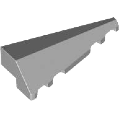 light bluish gray wedge 5 x 2 right