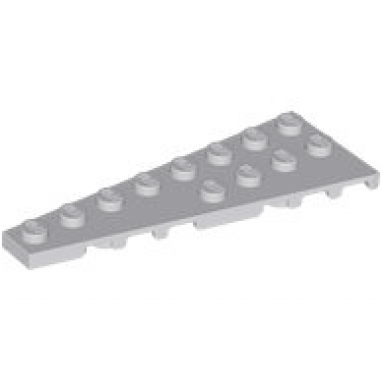 light bluish gray wedge plate 8 x 3 left