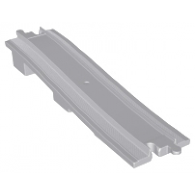 light bluish gray duplo train track ramp