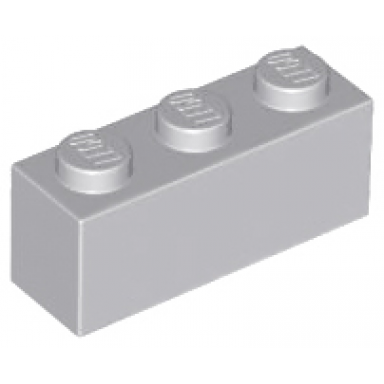 light bluish gray brick 1 x 3