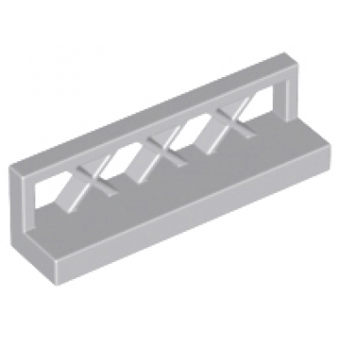 light bluish gray fence 1 x 4 x 1 lattice