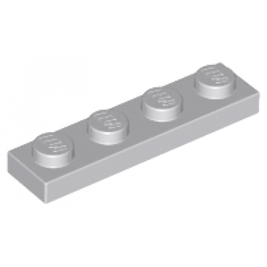 light bluish gray plate 1 x 4