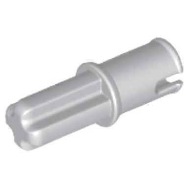 light bluish gray technic axle 1l with pin without friction ridges