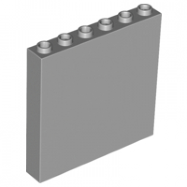 light bluish gray brick 1 x 6 x 5