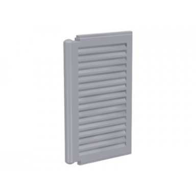 light bluish gray shutter for window 1 x 2 x 3