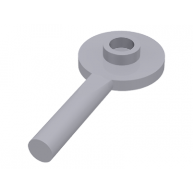 light bluish gray minifigure utensil signal paddle