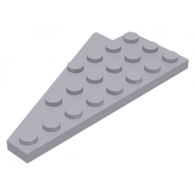 light bluish gray wedge plate 8 x 4 wing right