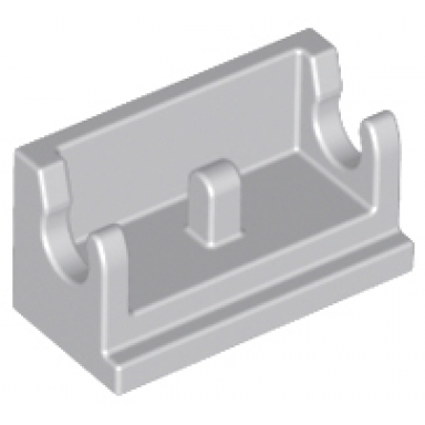 light bluish gray hinge brick 1 x 2 base